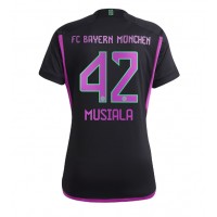 Maglie da calcio Bayern Munich Jamal Musiala #42 Seconda Maglia Femminile 2023-24 Manica Corta